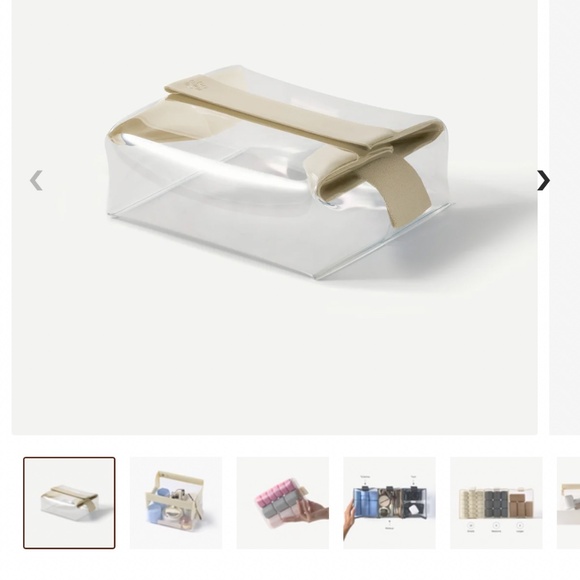 Cadence Parcel - Medium, Pebble - Picture 2 of 2